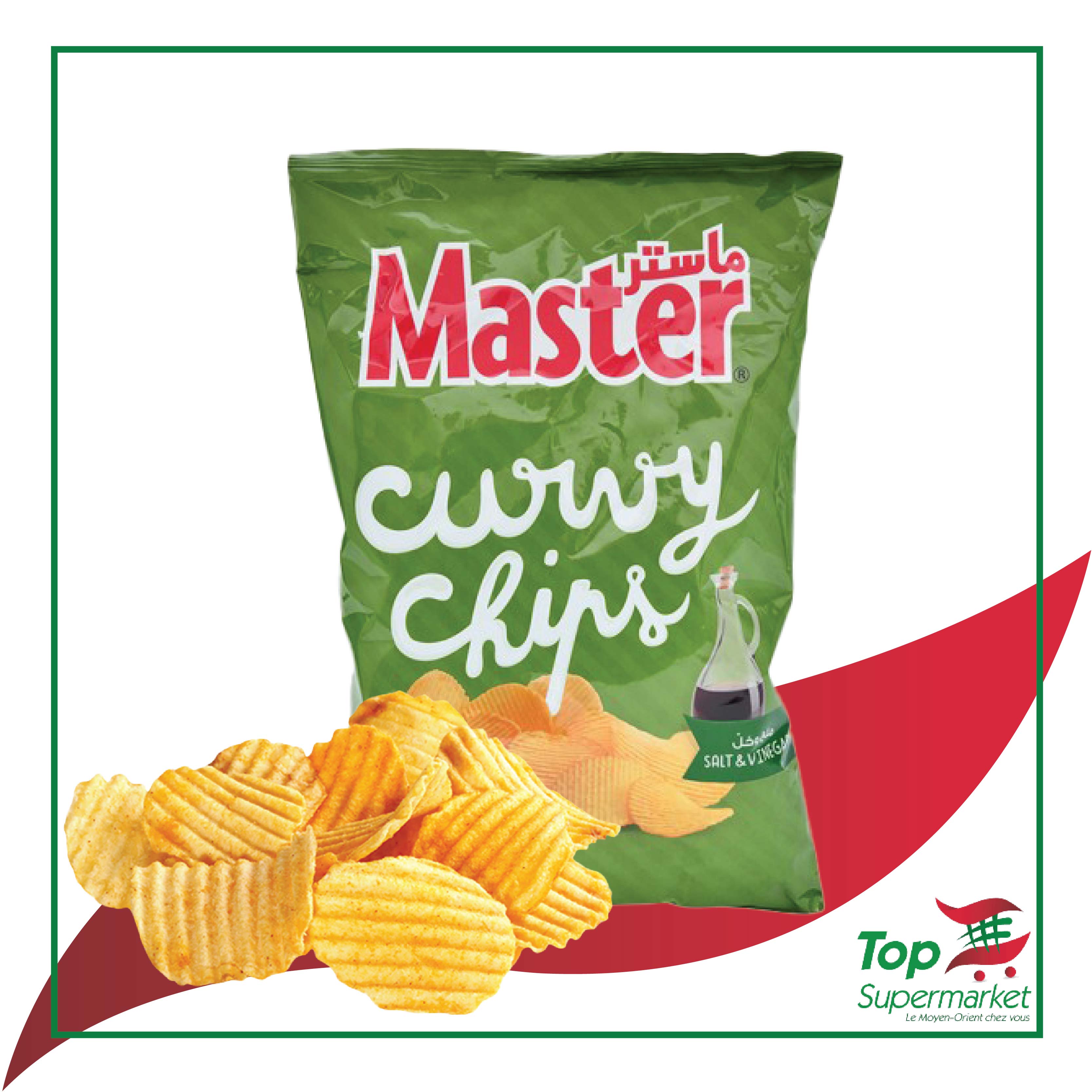 Master curvy sel & vinaigre 119gr